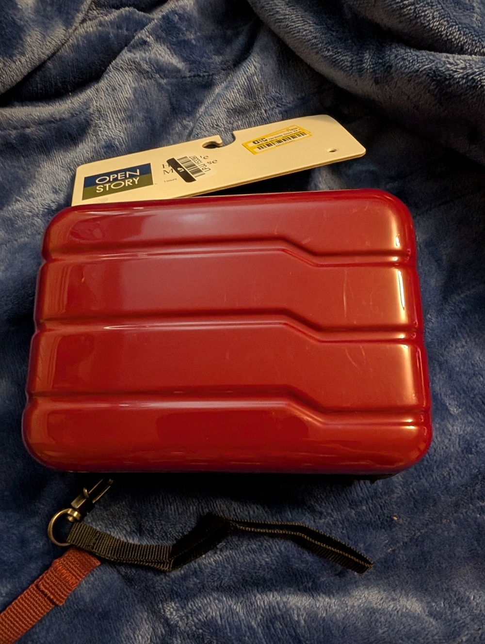 By Open Story Hard Shell Travel Case  Recycled Polyester Organizer/5x7